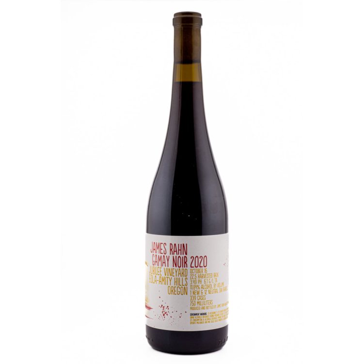 James Rahn Gamay Noir, Jubilee Vineyard (Willamette Valley) '21